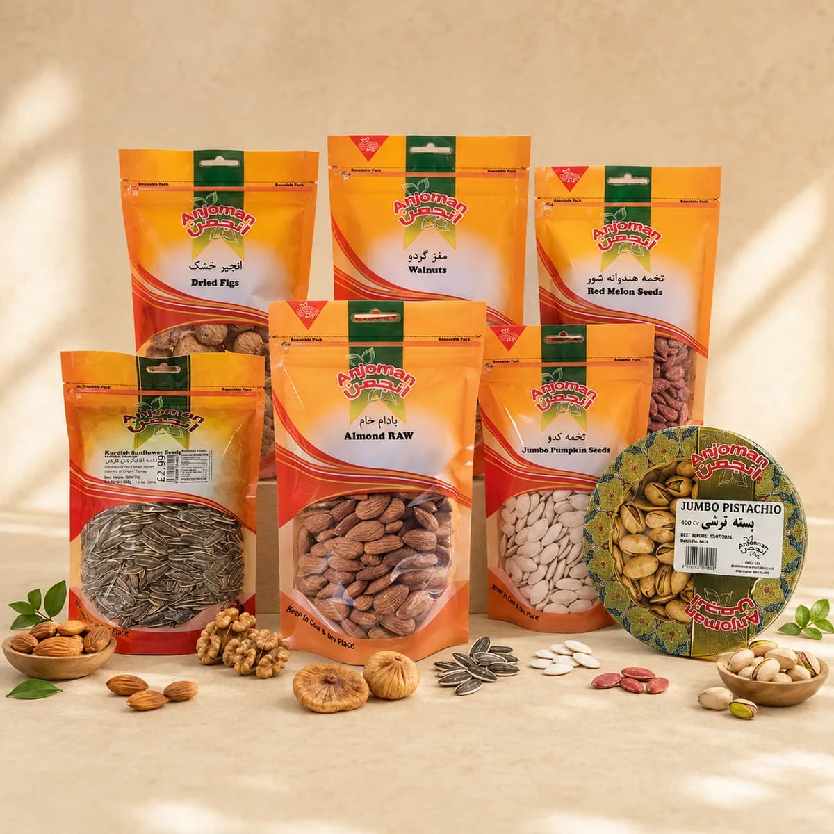Dried Fruit and Nuts Bulk Pack