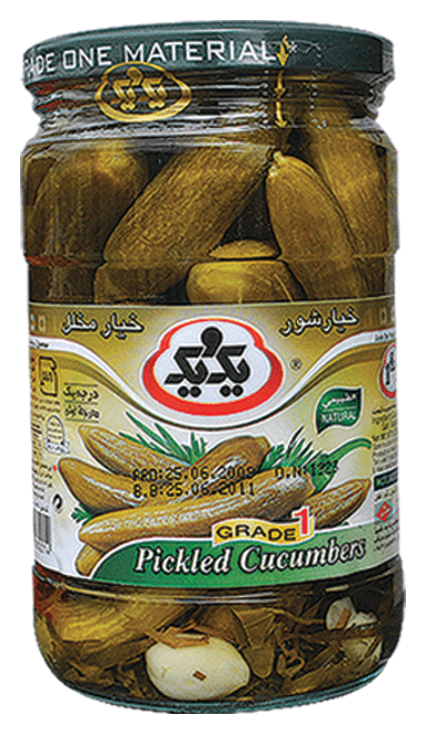 1&1 (GRADE 1) Pickled Cucumber 12 x 660 G