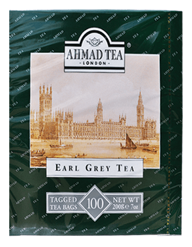 Ahmad Teabag Earl Grey (Aromatic) Silver 12x100tag