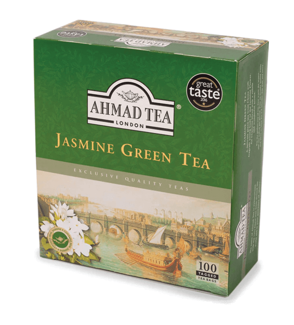 Ahmad Teabag JASMIN Green 12 x 100 tag