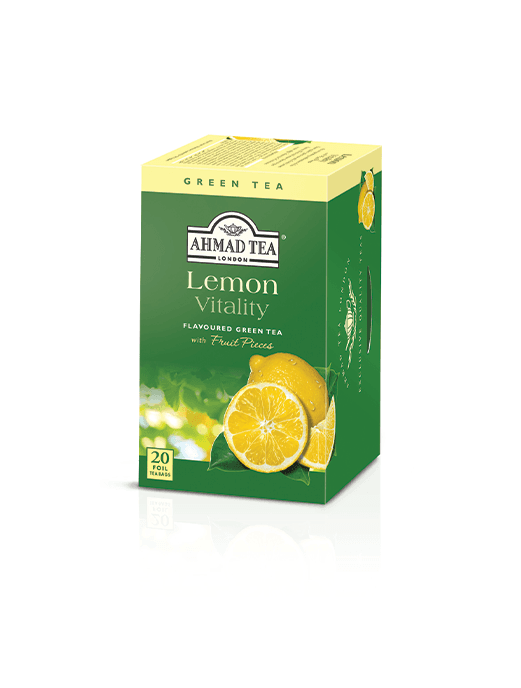 Ahmad Teabags Lemon vitality Green 6 x 20
