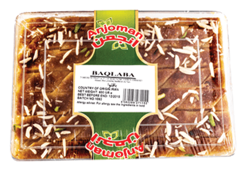 Anjoman Baghlava Candy Small 650 gr