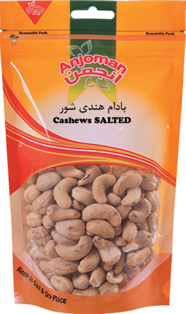 Anjoman Cashew Nuts Salted 12 x 180 gr