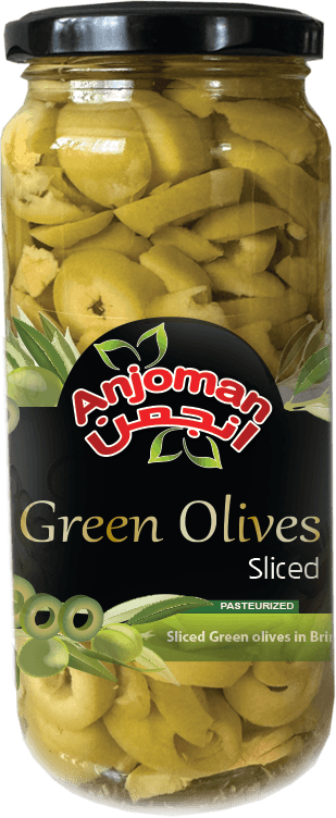 Anjoman (6 x 358 ML) GREEN SLICED
