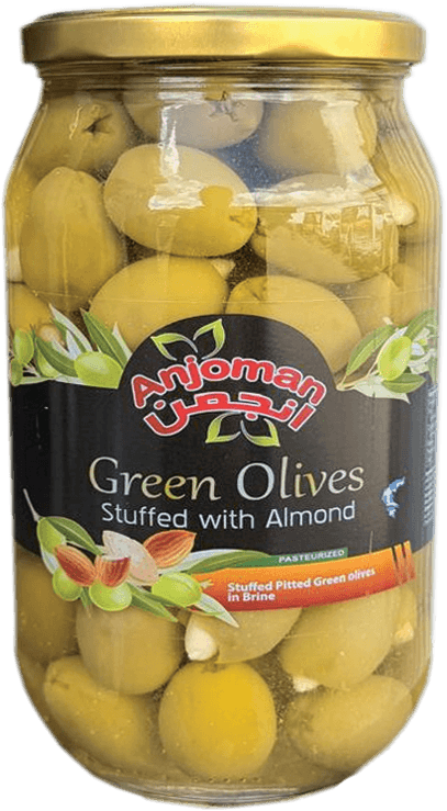 Anjoman (6 x 1 LIT) GREEN ST.W/ALMOND