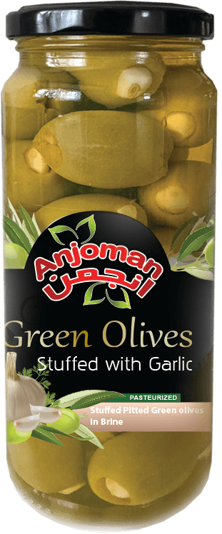 Anjoman (6 x 358 ML) GREEN ST.W/GARLIC