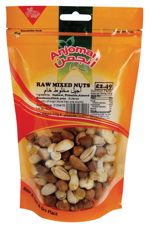Anjoman KG Mixed Nuts Raw