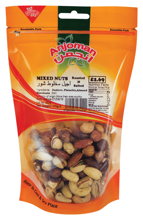 Anjoman KG Mixed Nuts (ROASTED)