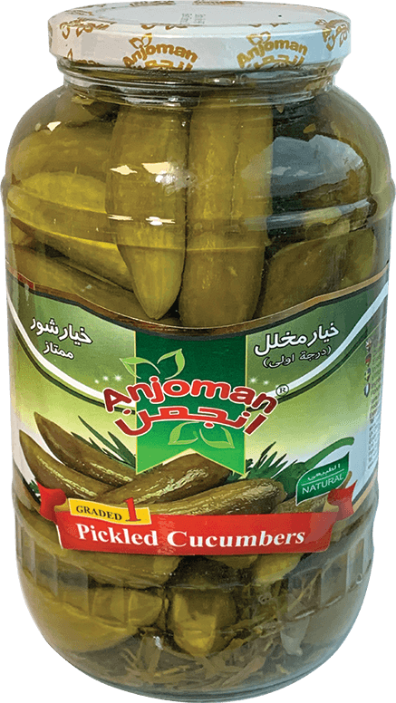Anjoman Pickled Cucumber (TOPOLI) 6 x 1500