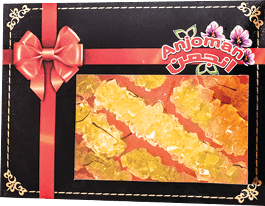 Anjoman Rock Candy 250gr SAFFRON