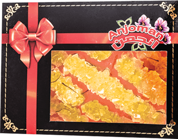 Anjoman Rock Candy 500gr SAFFRON