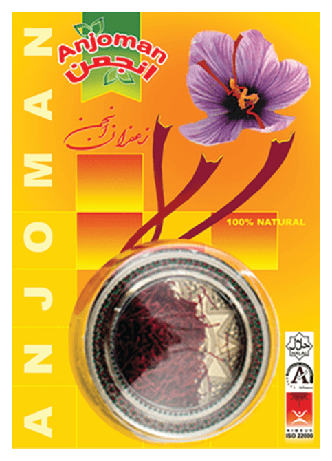 Anjoman Saffron Anjoman Tin 6 * 4gr
