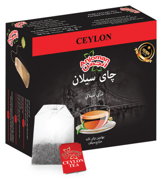 Anjoman TEA Bag Ceylon 12 x 100 Tag (Red)