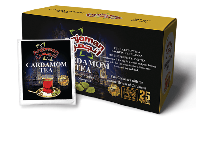 Anjoman TEA Bag (ENVELOPE) Cardamom 12 x 25 (Y)