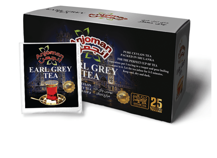 Anjoman TEA Bag (ENVELOPE) Earl Gray 12 x 25