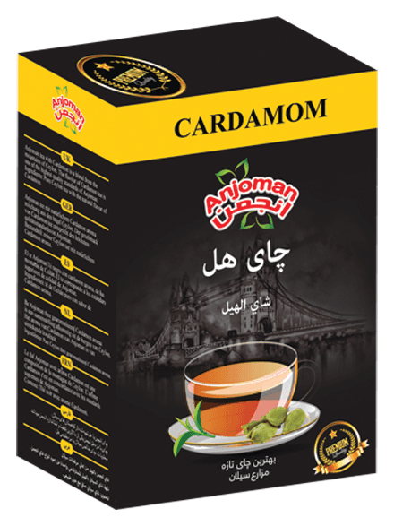 Anjoman TEA Cardamom 12 x 500 g (Yellow)