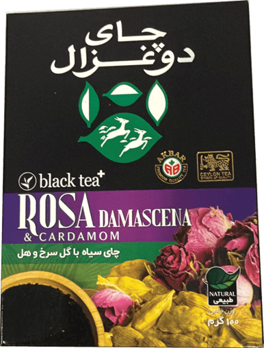 DOGAZAL BLACK TEA / ROSA DAMASCENA & CAROAMOM 2