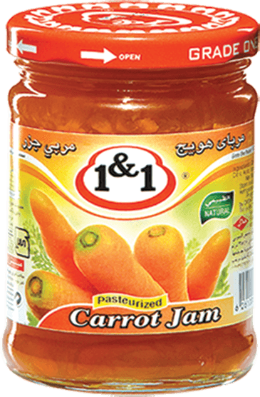 1&1 Carrot Jam 12 x 350 gr