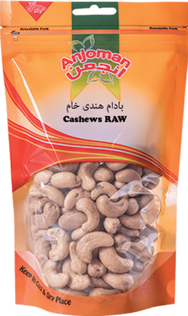Anjoman Cashew Nuts Raw 12 x 180 gr