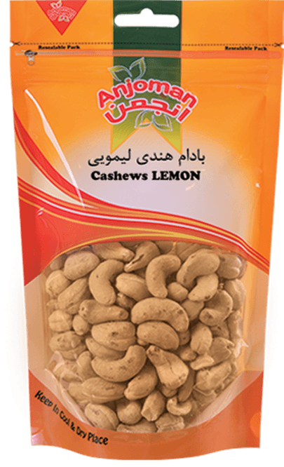 Anjoman Cashew Nuts Lemon & Saffron 12 x 180 gr