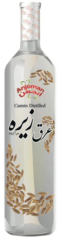 Anjoman Distilled Cumin 12 x 500 CC
