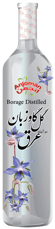 Anjoman Distilled Gol Gav Zaban 12 x 500 CC