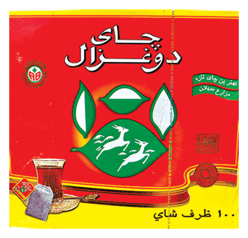 DOGAZAL Ceylon Teabags 24 x 100 tag Red