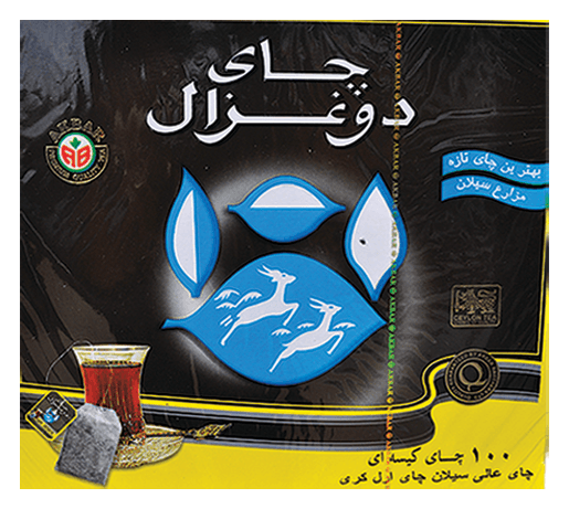 DOGAZAL Earl Gray Teabags / 24 x 100 tag Black