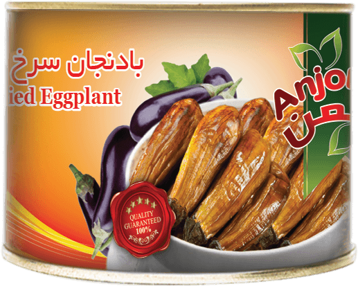 Anjoman Fried Eggplant 24 x 500 g