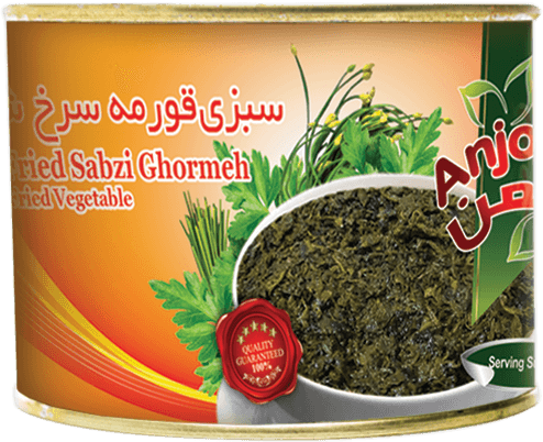 Anjoman Fried Vegetable 24 x 500 gr