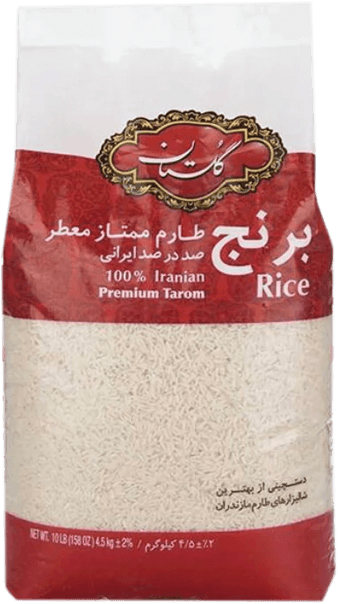 GOLESTAN TAROM Momtaz Rice 4.5kg