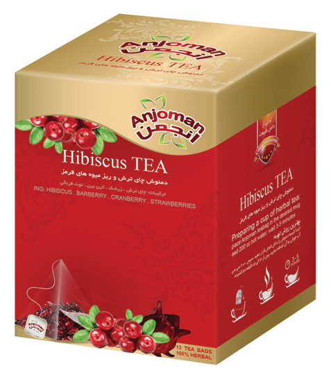 Anjoman Herbal tea HABISCUS 6 x 12