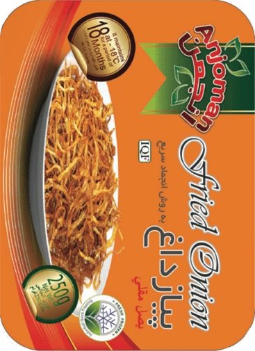 Anjoman IQF Frozen FRIED ONION 30 x 250 g