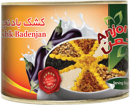 Anjoman Kashk Bademjan 24 x 500 gr