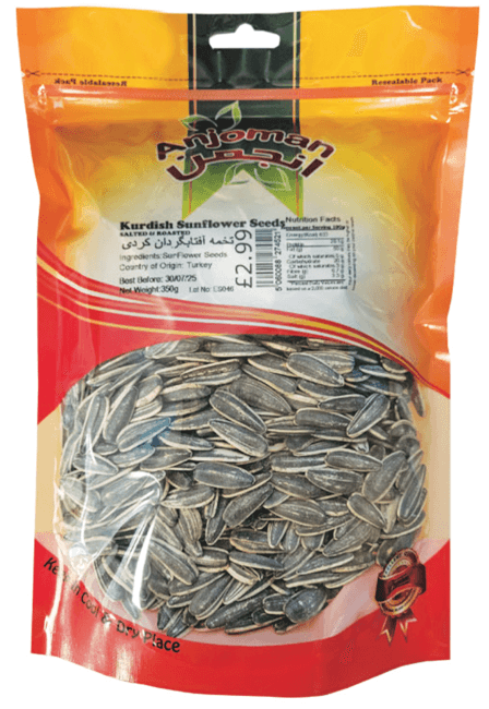 Anjoman Kurdish Sunflower Seeds 12 x 350 gr