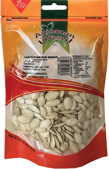 Anjoman LARGE Pumpkin Seeds 12 x 150 gr
