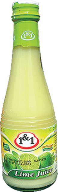 1&1 Lime Juice 24 x 330 CC