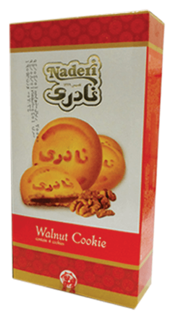 NADERI Walnut cookie (4 bars) RED