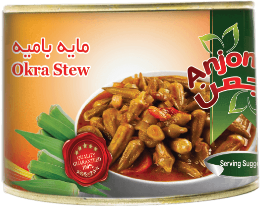 Anjoman Okra Stew 24 x 500 g