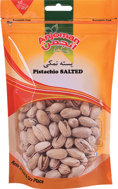Anjoman Pistachio Salted 12 x 400 gr