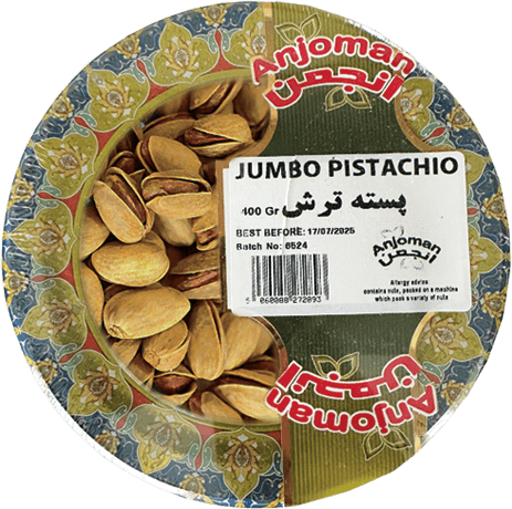 Anjoman Pistachio Tin 400 gr