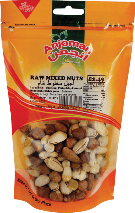 Anjoman Mixed Nuts (RAW) 12 x 170 gr