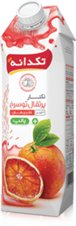 TAKDANEH Orange RED Juice 12 x 1 LT