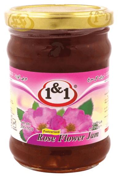 1&1 Rose flower Jam 12 x 350 G