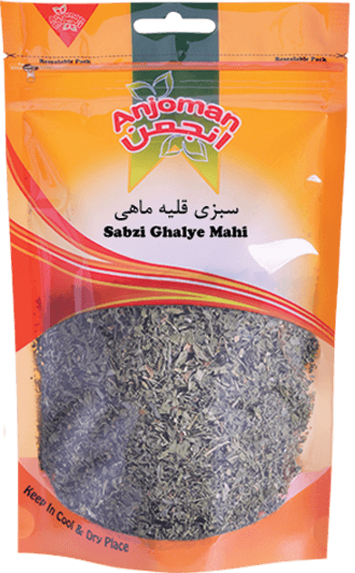 Anjoman Dried Sabzi Ghelye Mahi 12 x 50 G