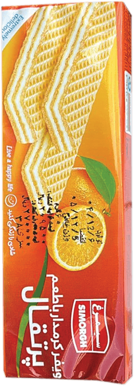 SIMORGH Biscuit Wafer ORANGE