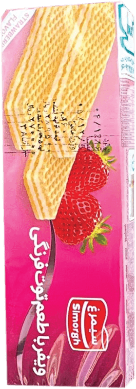 SIMORGH Biscuit Wafer STRAWBERRY
