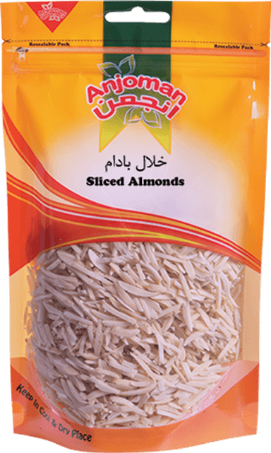 Anjoman Sliced Almond 12 x 60 gr