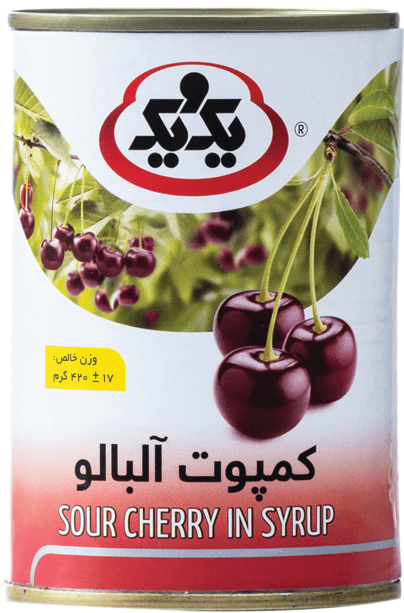 1&1 Sour Cherry Compote 12 x 400 g