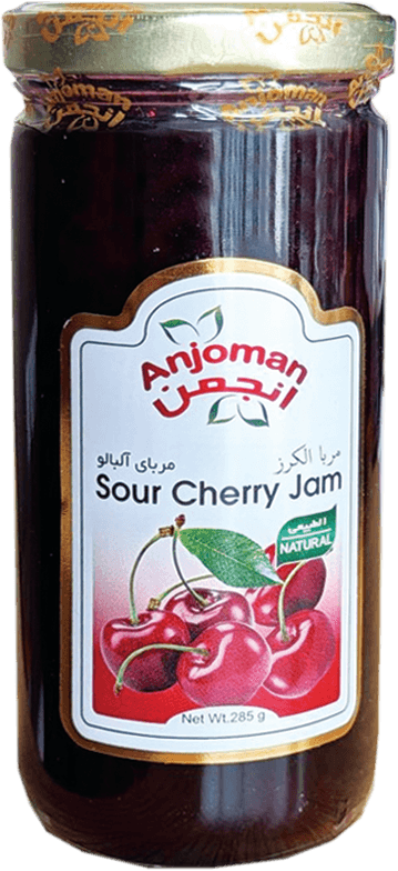 Anjoman Sour cherry Jam 12 x 330 gr